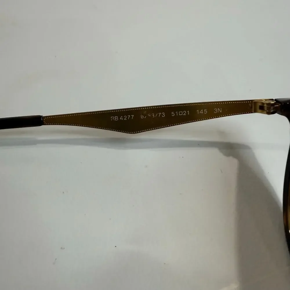Ray-Ban RB4277 Havana Tortoise Brown Gradient Sunglasses 51-21 145 Italy